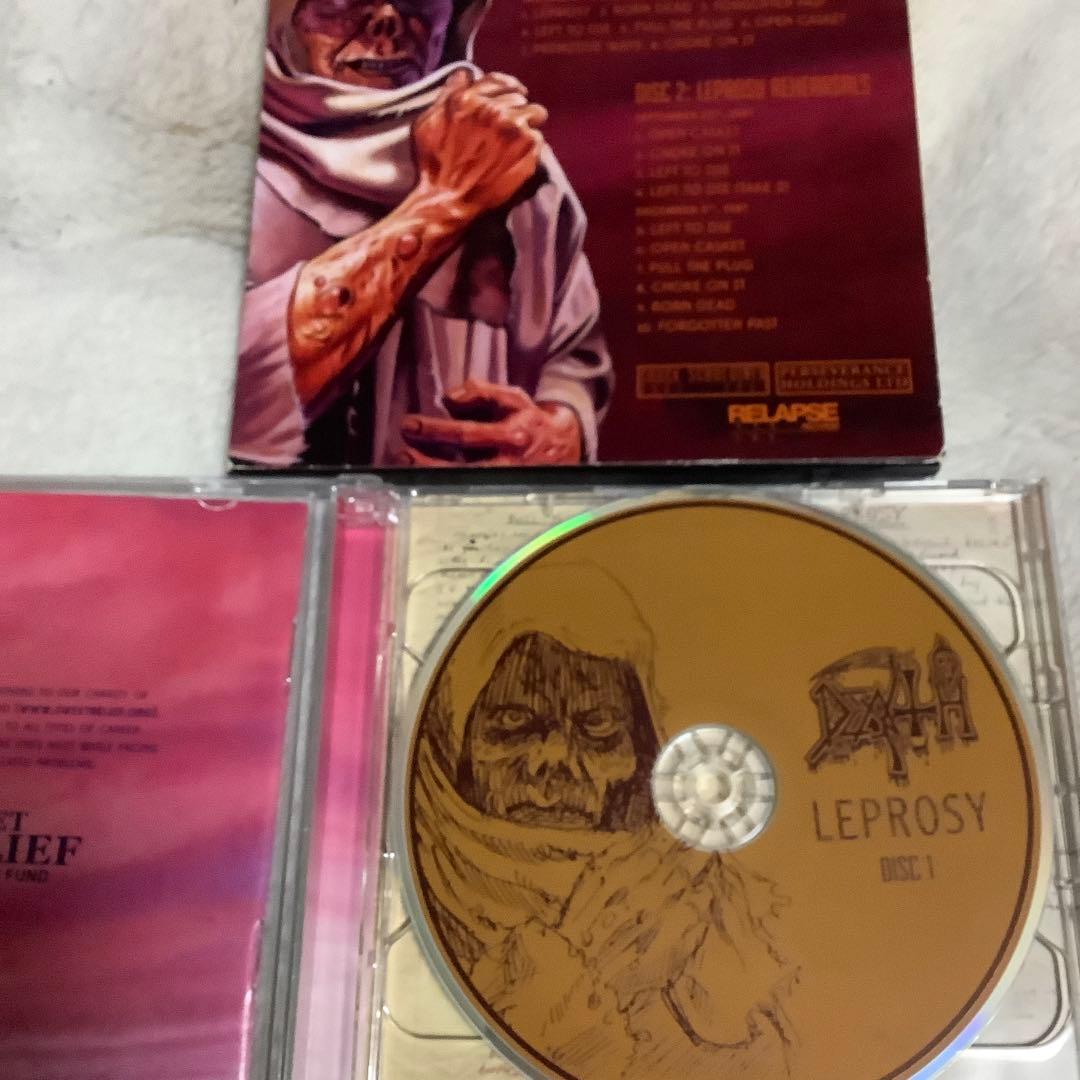 DEATH LEPROSY 2枚組 CD 国内盤CD 帯、ライナー付き