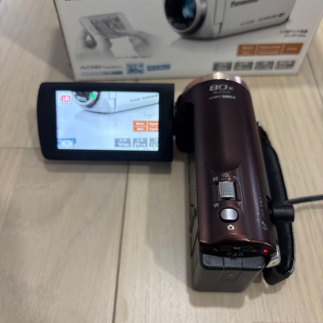 『pyon』Panasonic ビデオカメラ V520M ジャンク扱い