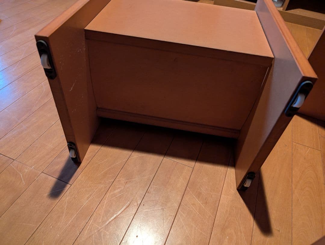 m*h様 《送料込》無印良品 廃盤品 ドレッサーデスク スツール チェア コスメ