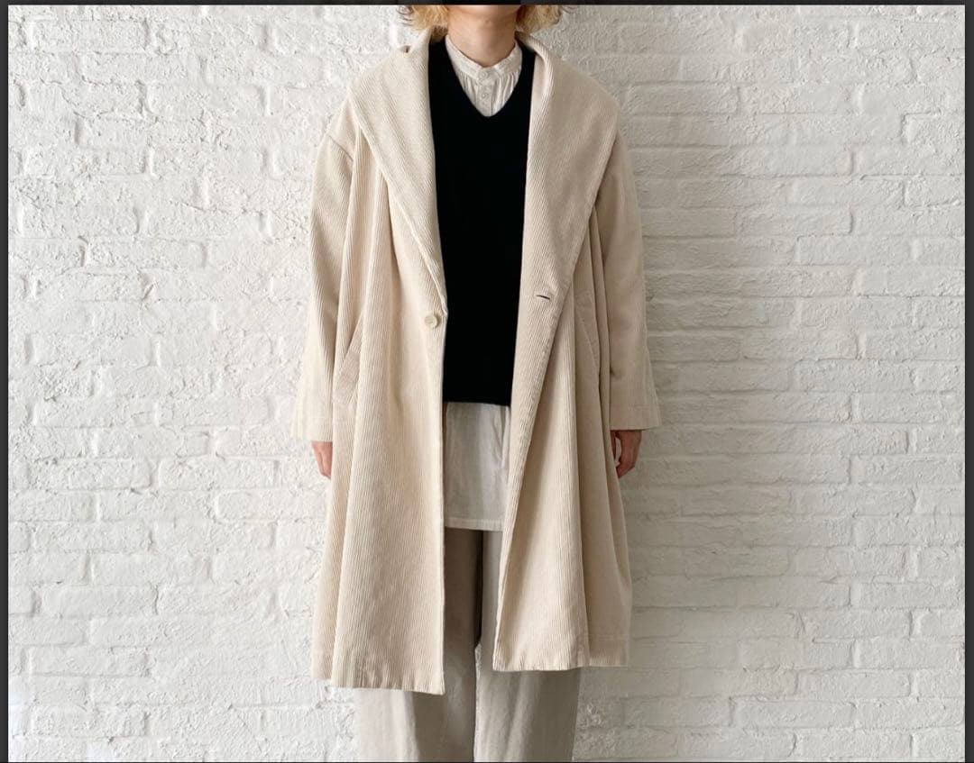 パドカレ pas de calais ★コーデュロイコート 34 日本製