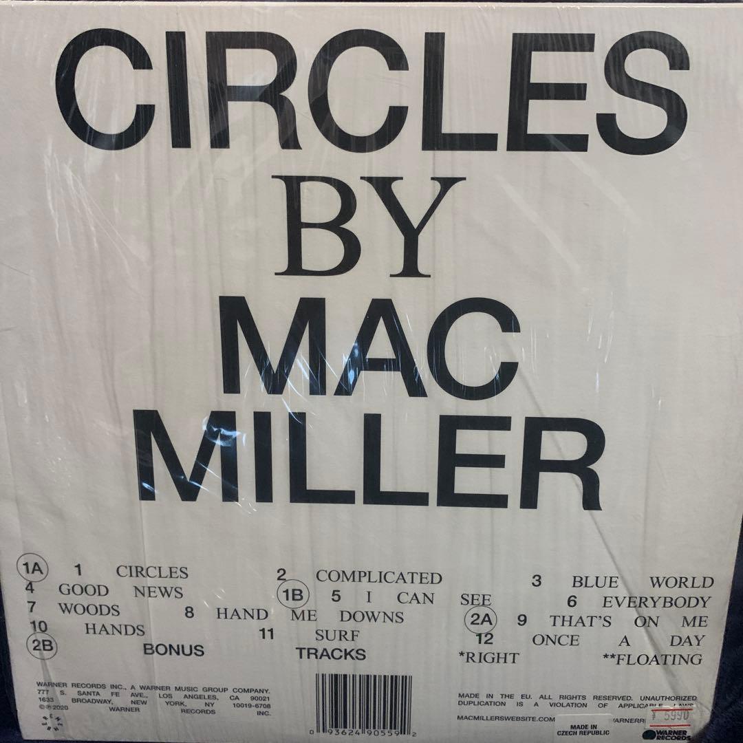 CIRCLES by MAC MILLER LP 2枚組