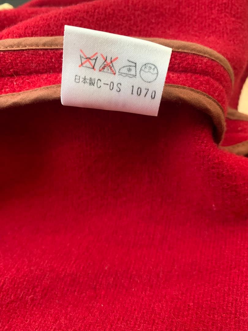 d*9様 Paul Smith レッド ダッフルコート Lサイズ