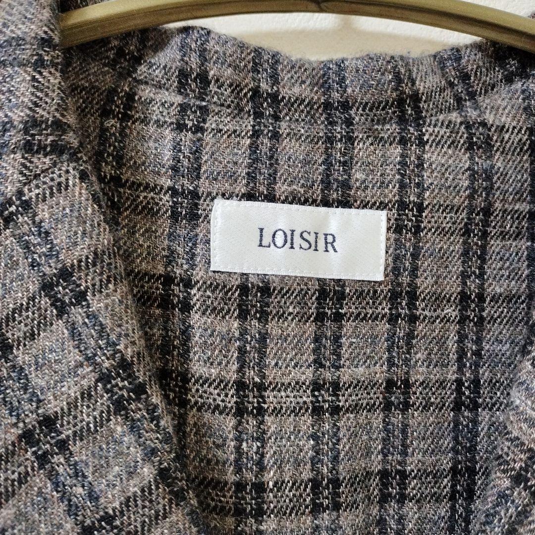 美品LOISIR　ドルマンスリーブアトリエコート