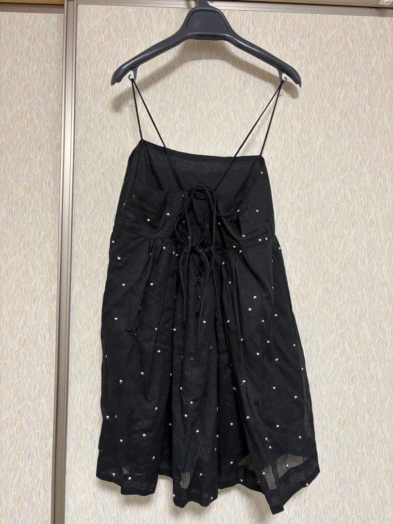 slobe iena ドット刺繍キャミソール