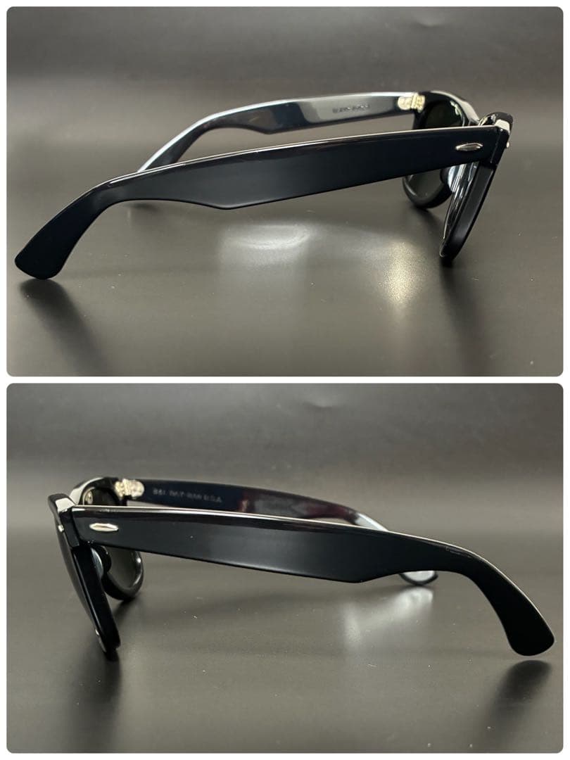 【希少美品】 70s B&L RAY-BAN ウェイファーラー　5022 芯無し