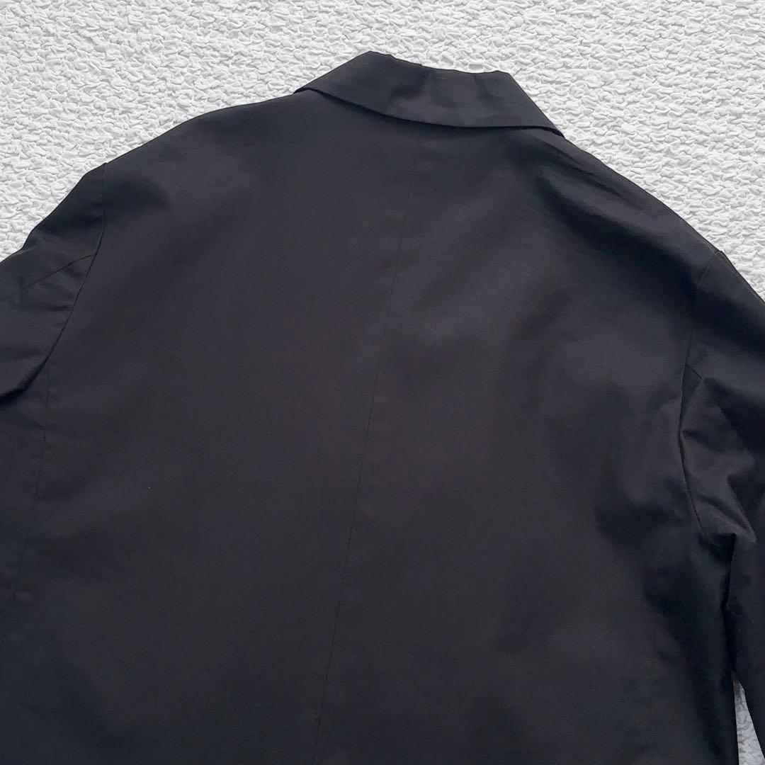 ichi イチ オーバーサイズ ダブルテーラードジャケット 黒 ゆったり