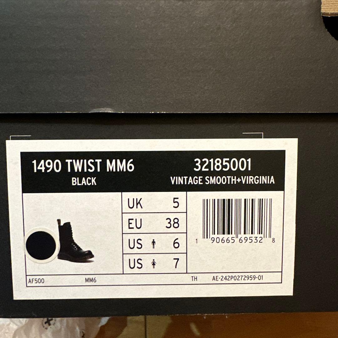 【値下げ】MM6 X Dr.Martens UK5 日本サイズ24-24.5㎝