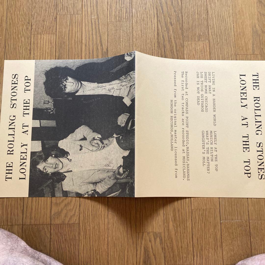 洋楽 The Rolling Stones Lonely at the Top LP