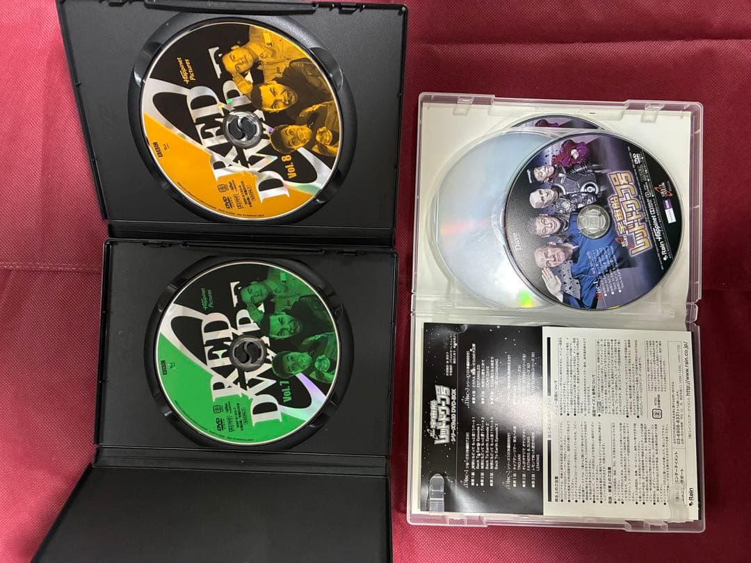 宇宙船レッド・ドワーフ号DVDボックス シーズン1〜10 希少品