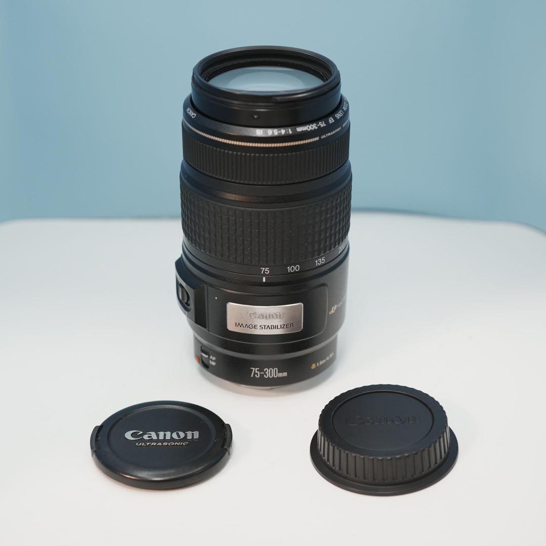 Canon純正 75-300mm 望遠レンズ 美品 a3264