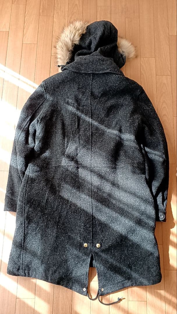 FRED PERRY モッズコート MOON コラボ　L　チャコールグレー