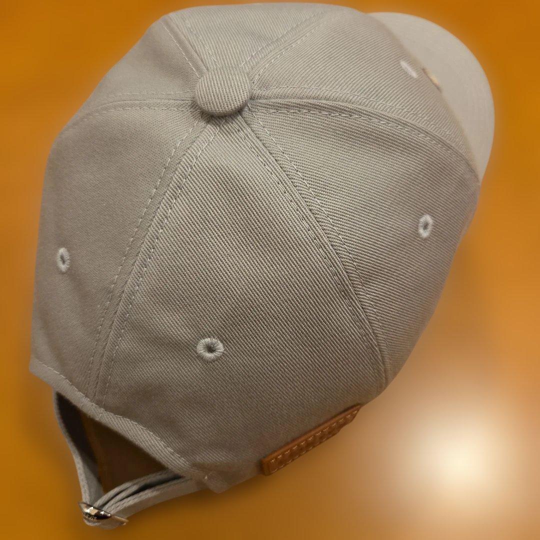 s*n様 LOEWE Lパッチキャップ（コットン） シェルグレー