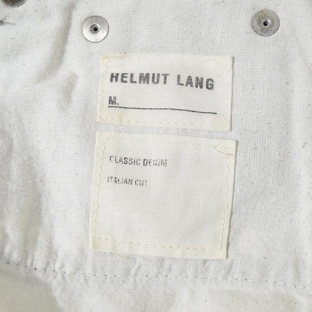 本人期 90s HELMUT LANG デニムパンツ グレー 25 イタリア製