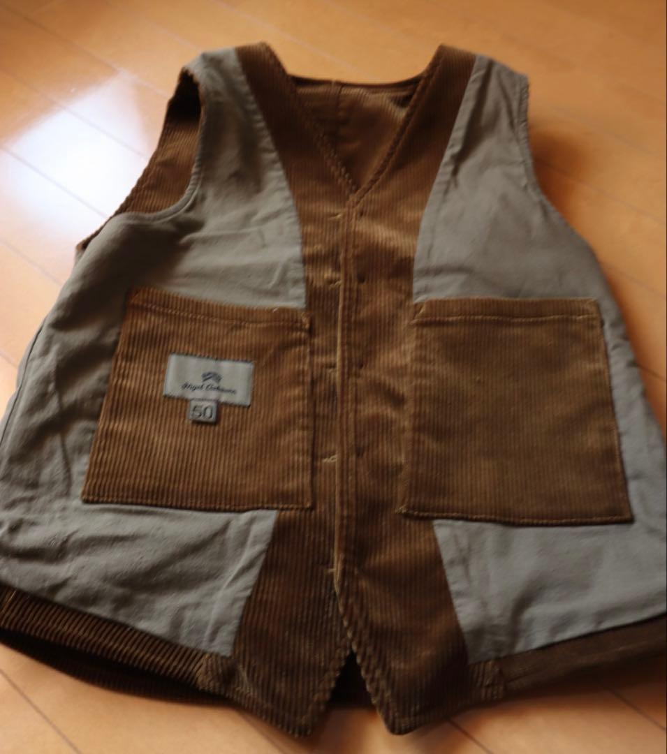 Nigel Cabourn コーデュロイ ベスト ナイジェルケーボン ユーロ