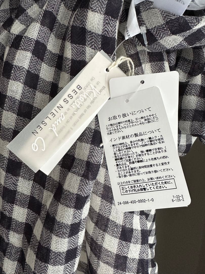カディアンドコー　KhadiandCo　チェックスカーフ　ジャーナル　ラックス