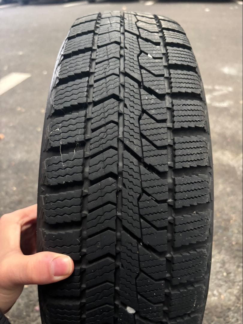 【送料込】155/65R14 トーヨースタッドレス アルミホイール付 4本セット