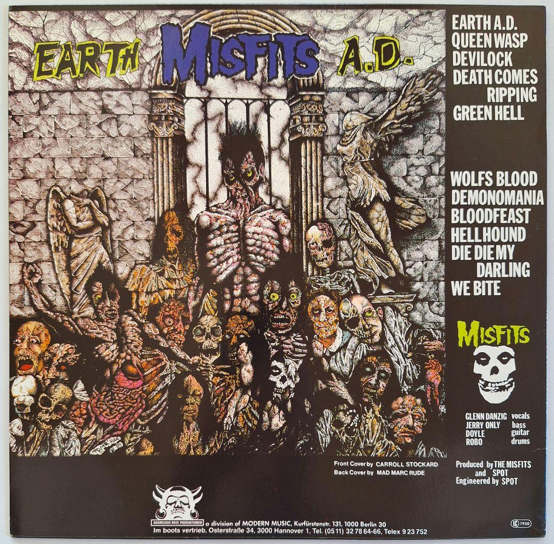ミスフィッツ MISFITS WOLFS BLOOD / EARTH A.D.