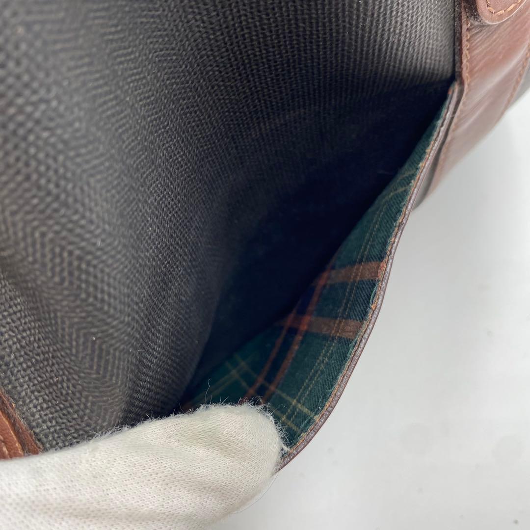dunhill ダンヒル ボストンバッグ ロゴ PVC レザー ゴールド金具