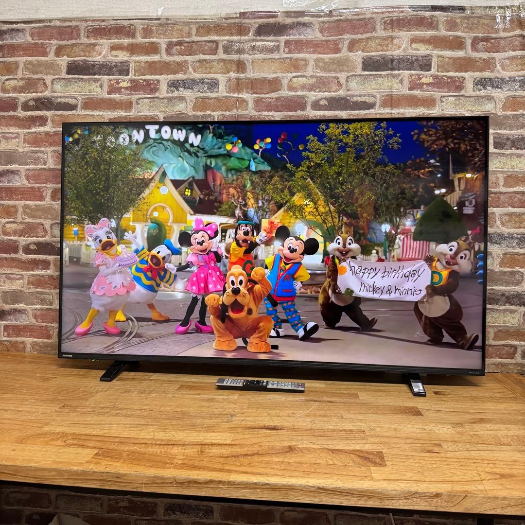 東芝 50V型 4K液晶テレビ 50C350X REGZA ネット動画アプリ対応