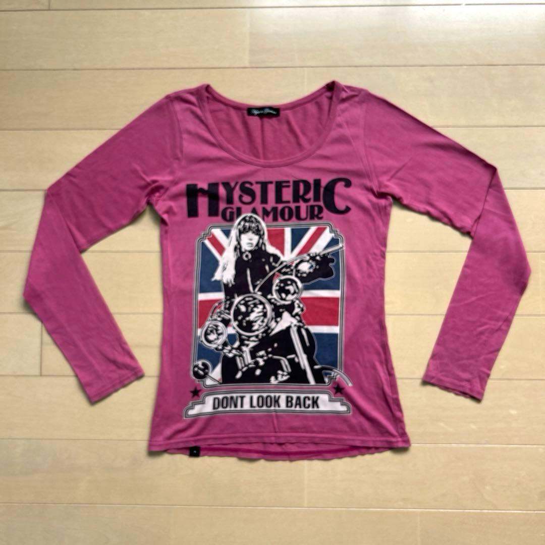 HYSTERIC GLAMOUR バイクTシャツ 長袖
