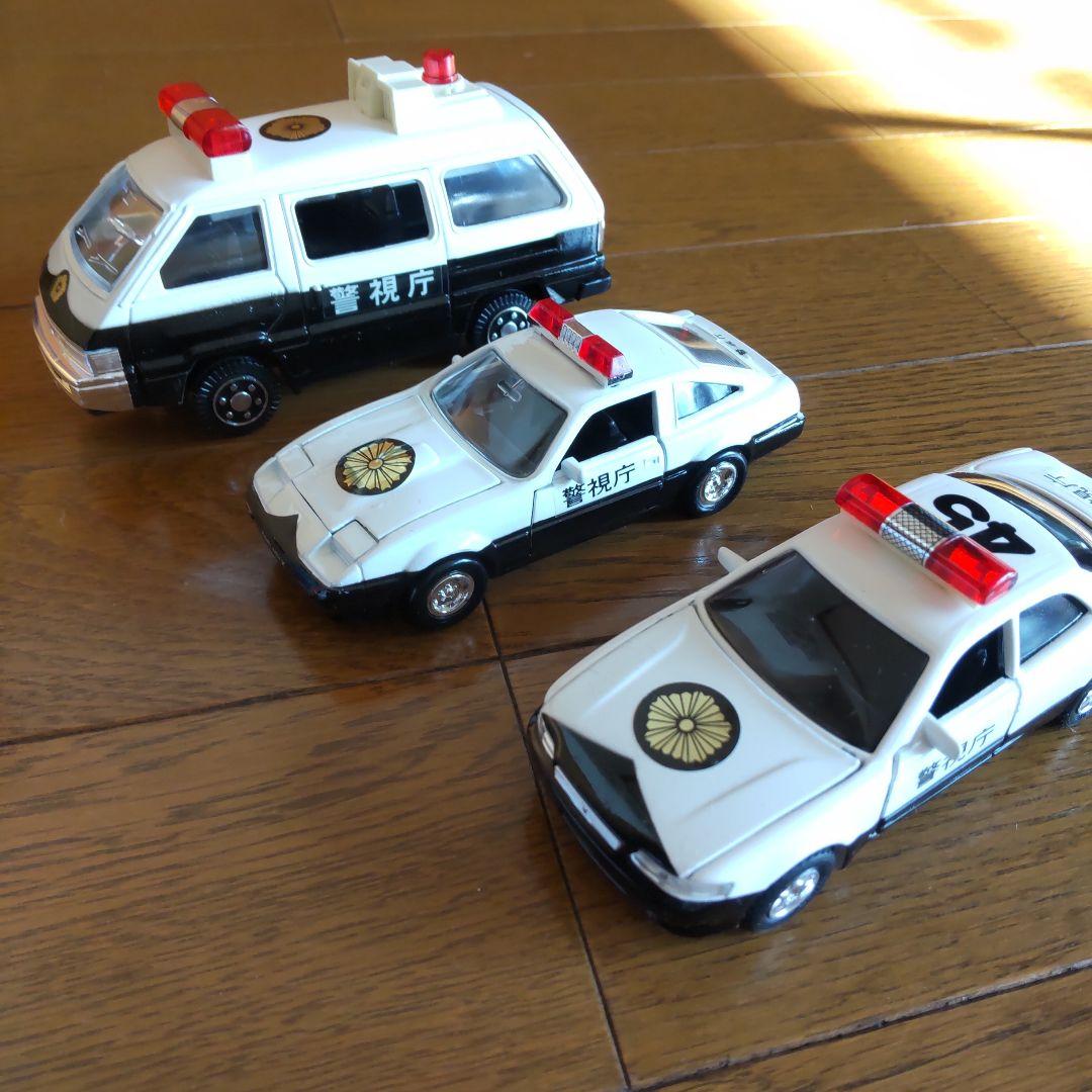 ダイヤペットパトカー ミニカー 3台セット
