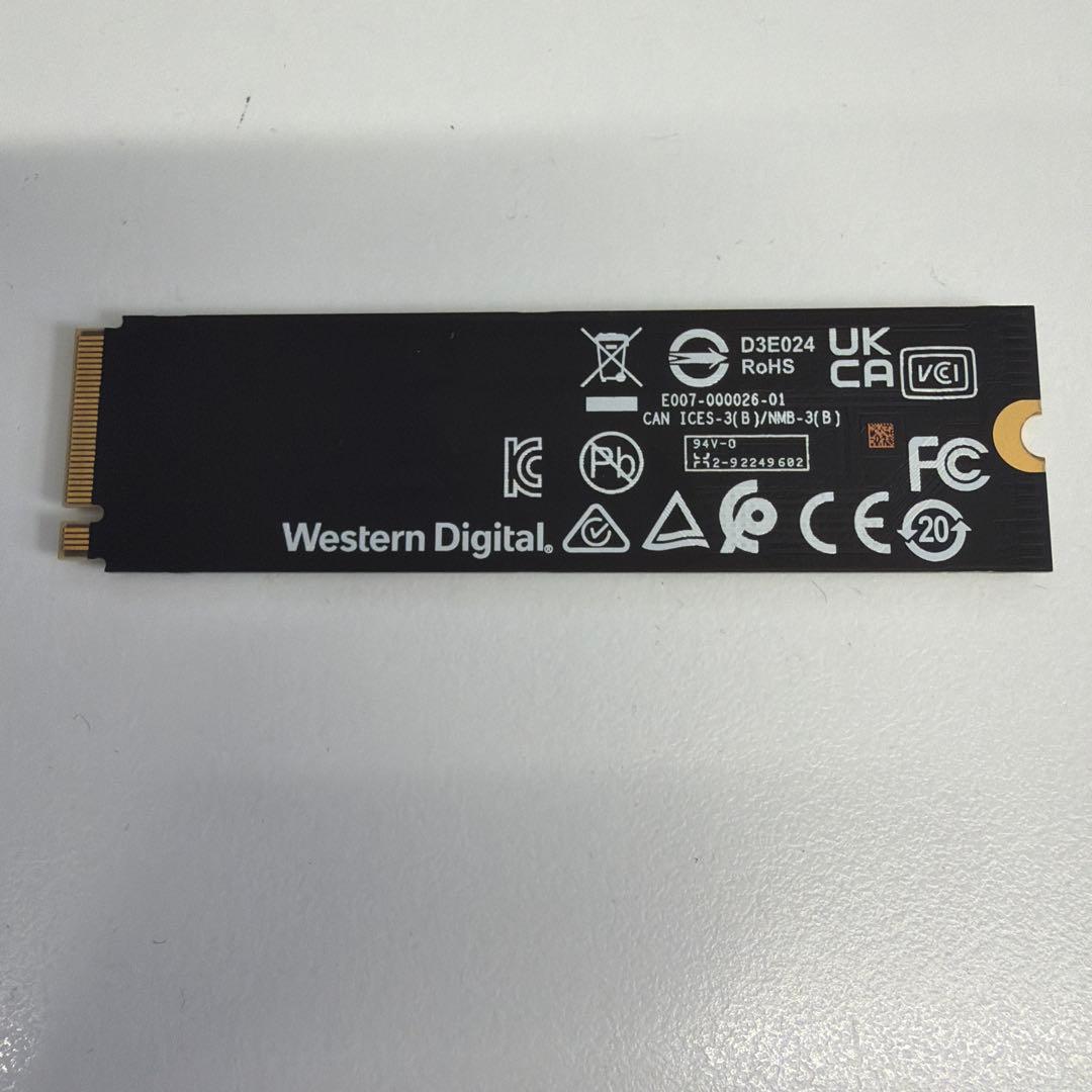 内蔵型SSD WD PC SN740 NVMe SSD 512GB
