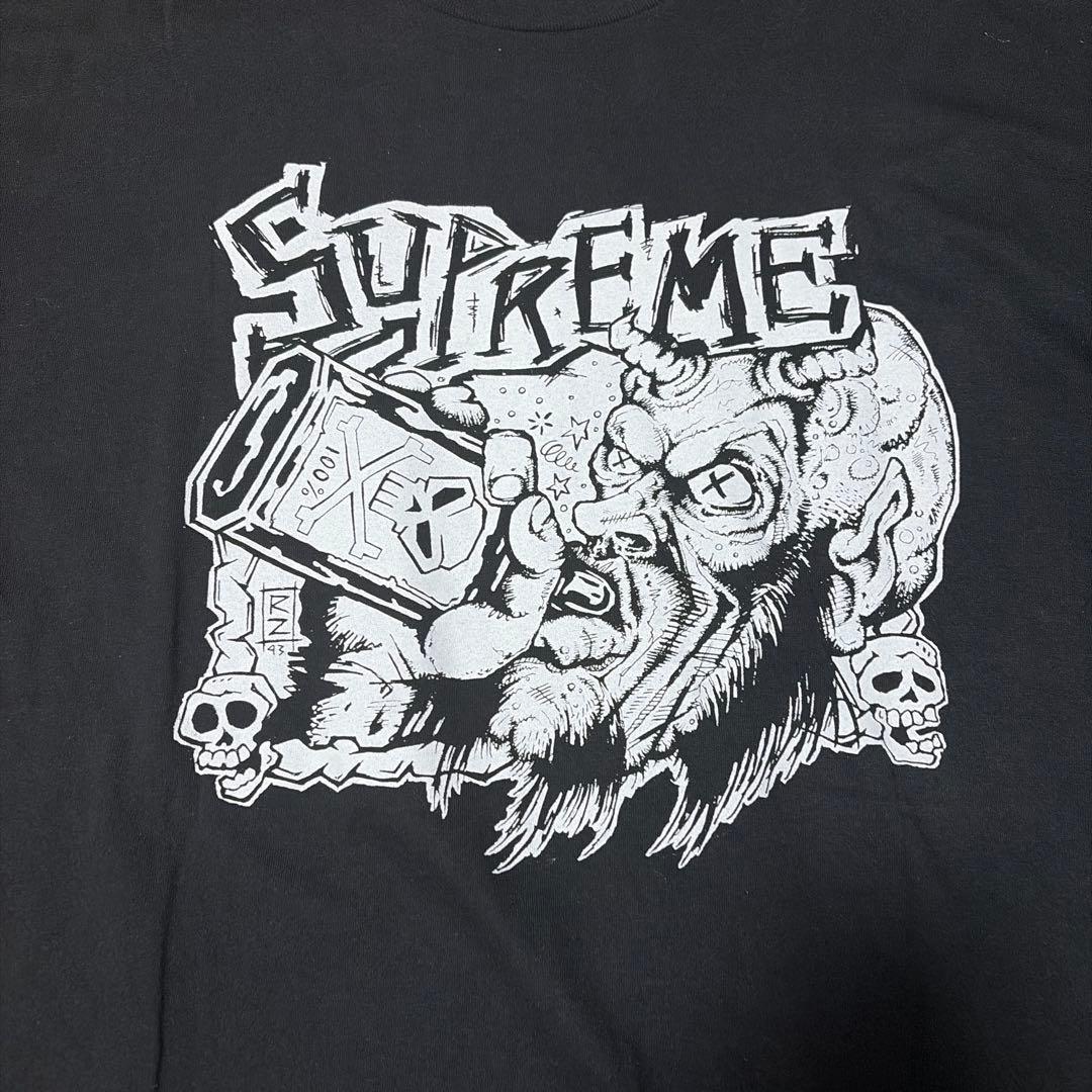 Supreme グラフィックプリント Tシャツ XL ブラック