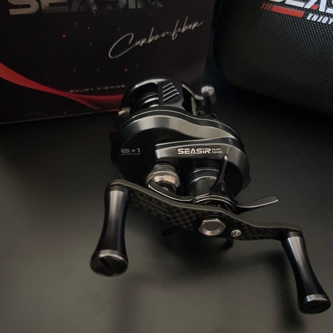 DC搭載 Seasir dc round pro ベイトフィネス　ベイトリール右