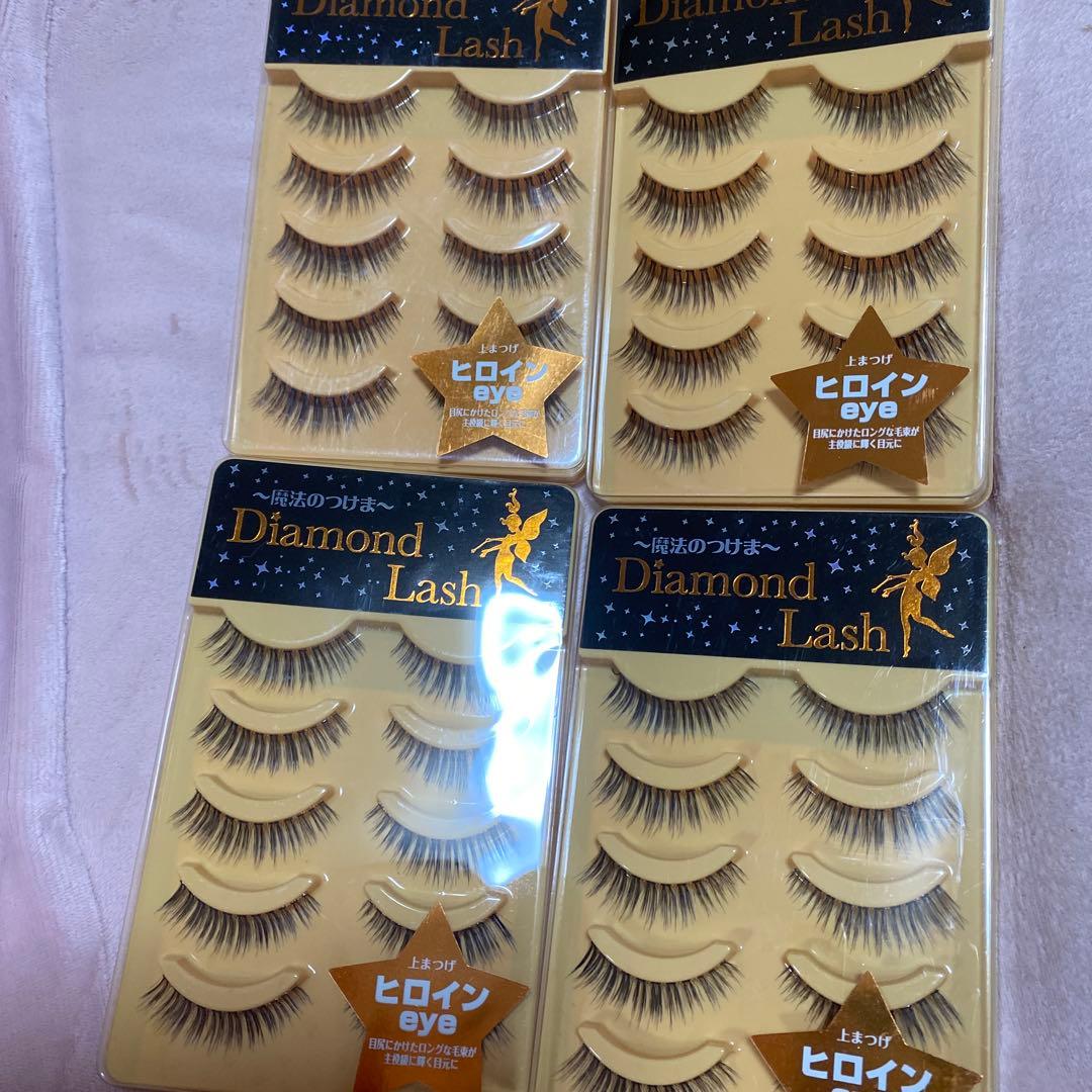 【dalia】Diamond Lashつけまつ毛 4ペアセット
