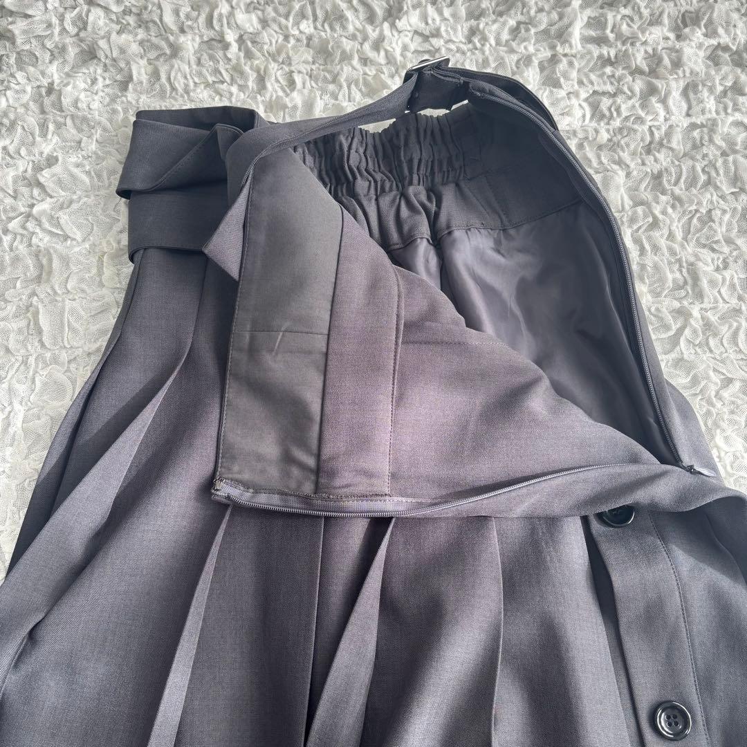 【美品】25AW ダズリン パンツレイヤードプリーツスカート