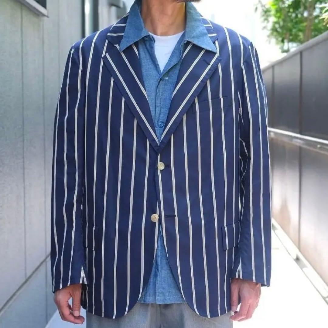 ジャケット・アウター KENNETH FIELD BOSTON JACKET STRIPE