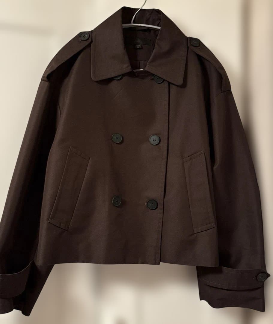 ZARA ショートトレンチコート　2026 春