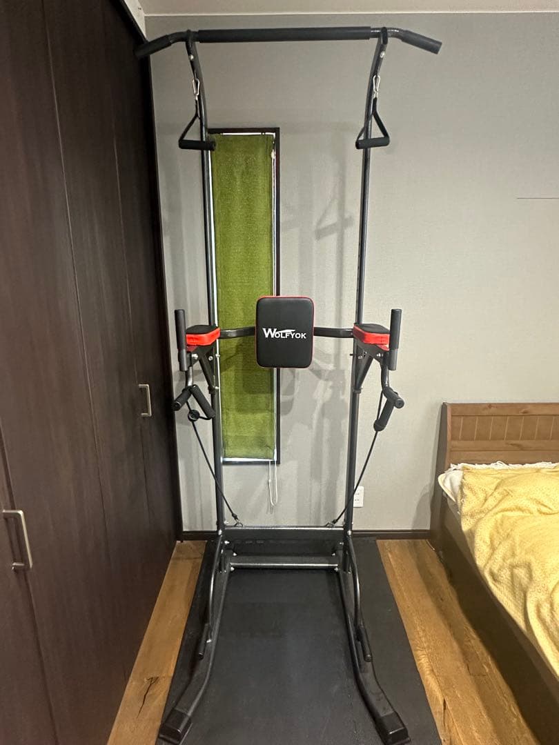WotFox ぶら下がり健康器 多機能トレーニングスタンド