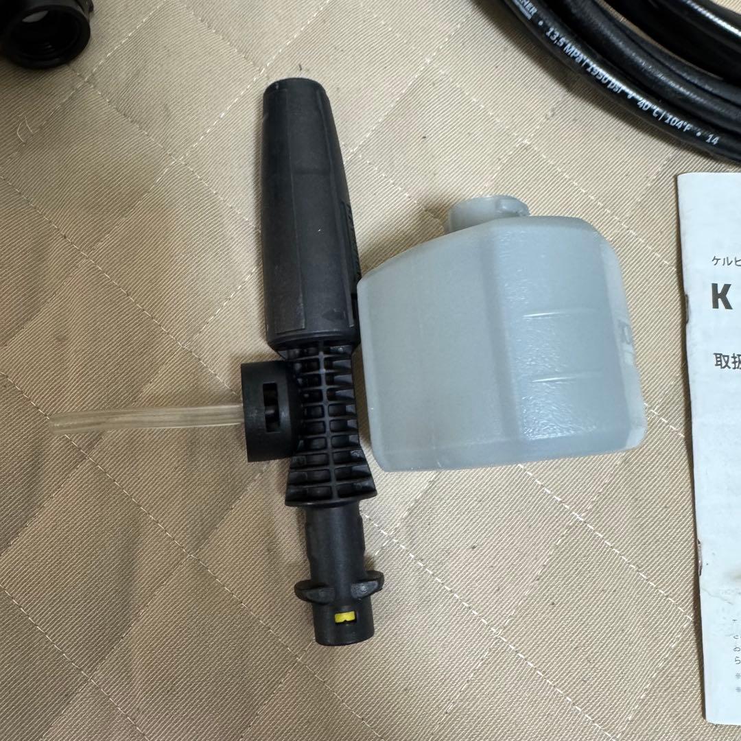 KARCHER K2 高圧洗浄機 動作確認済み 別売フィルター付き