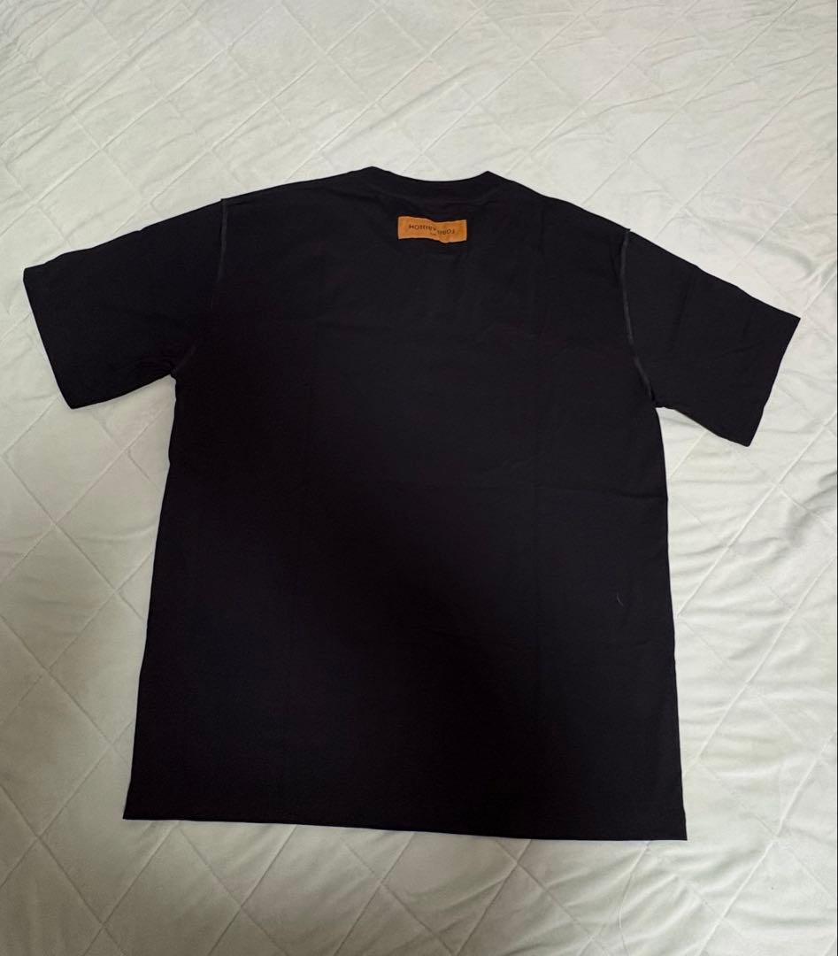 LOUIS VUITTON エンボスLV Tシャツ　ブラック XXL