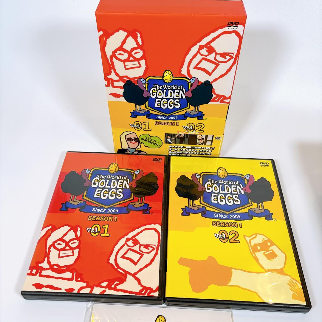 ゴールデンエッグス DVD 6枚セット＋限定シール・特典付き