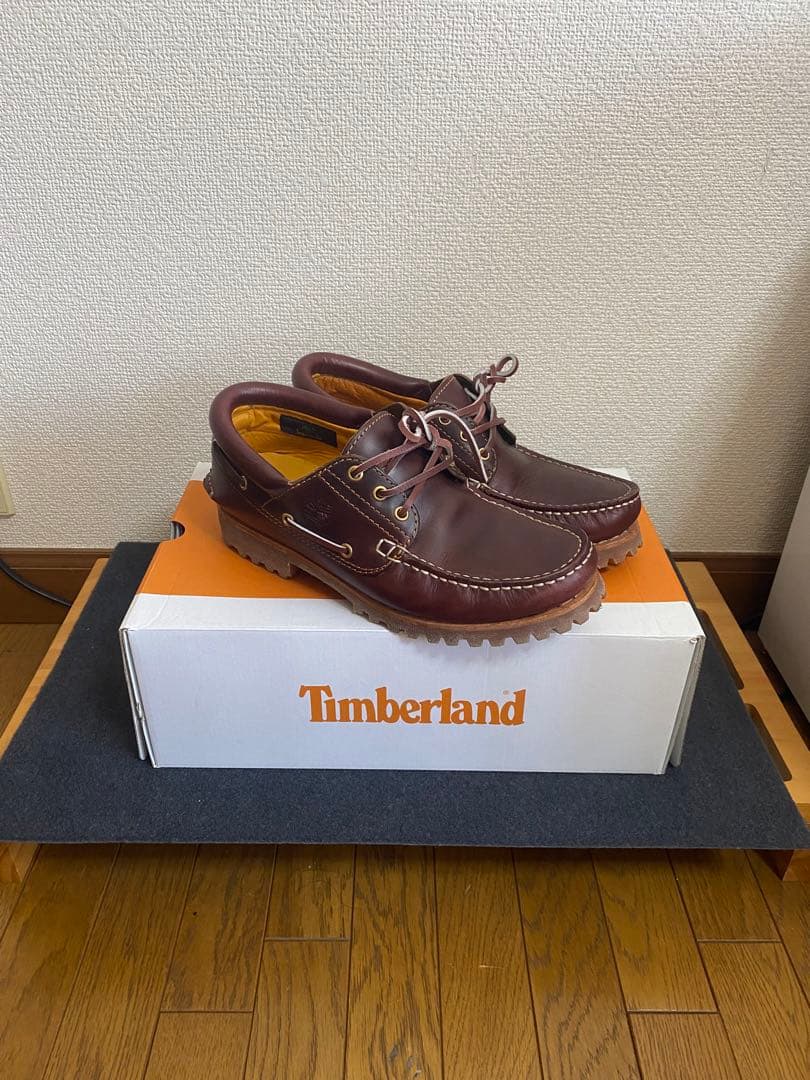 Timberland 50009　3eye 41 26cm モカシン