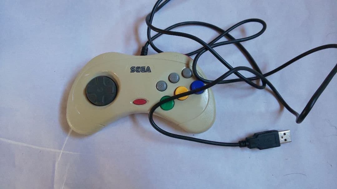 pc使用可 セガサターン アーケードコントローラー 格闘 アケコン ps4
