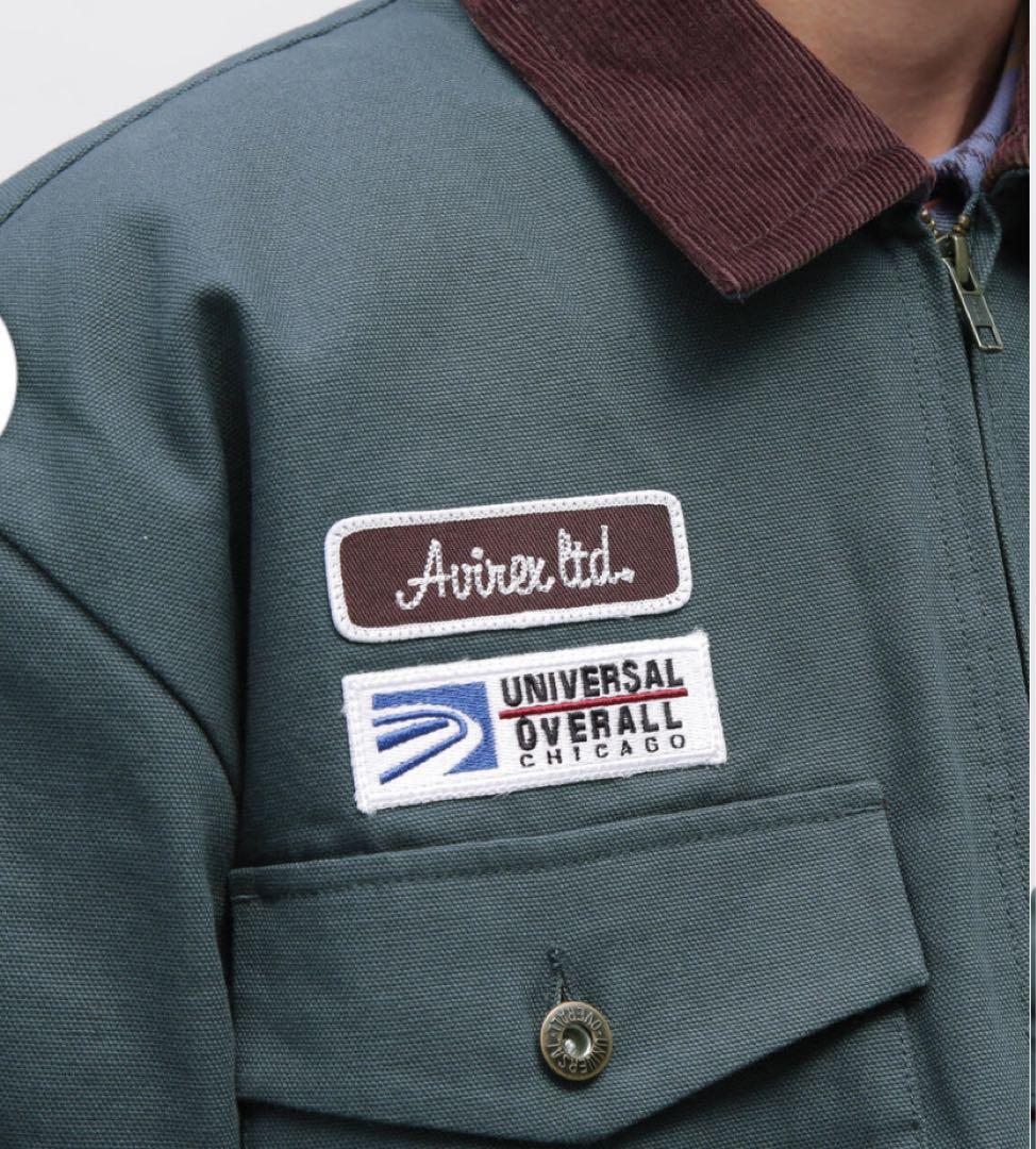AVIREX × UNIVERSAL OVERALL WORK JACKET M