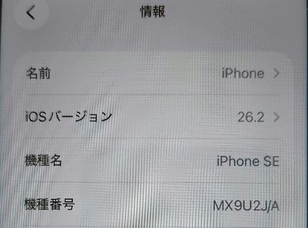 P*h様 iPhone SE 第2世代(SE2) 64GB レッド