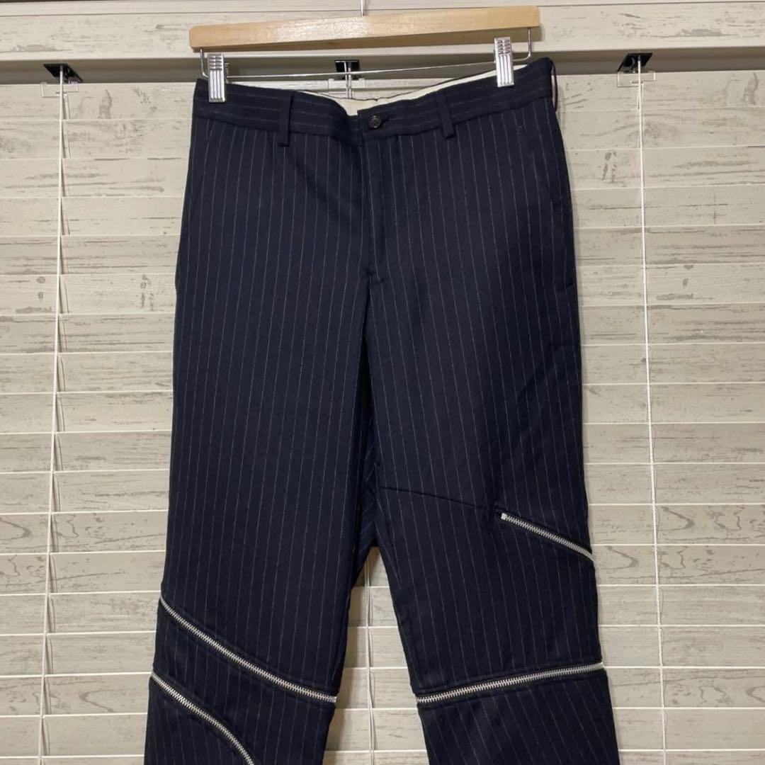 18aw COMMEdesGARCONS HOMME PLUS 螺旋 ジップ