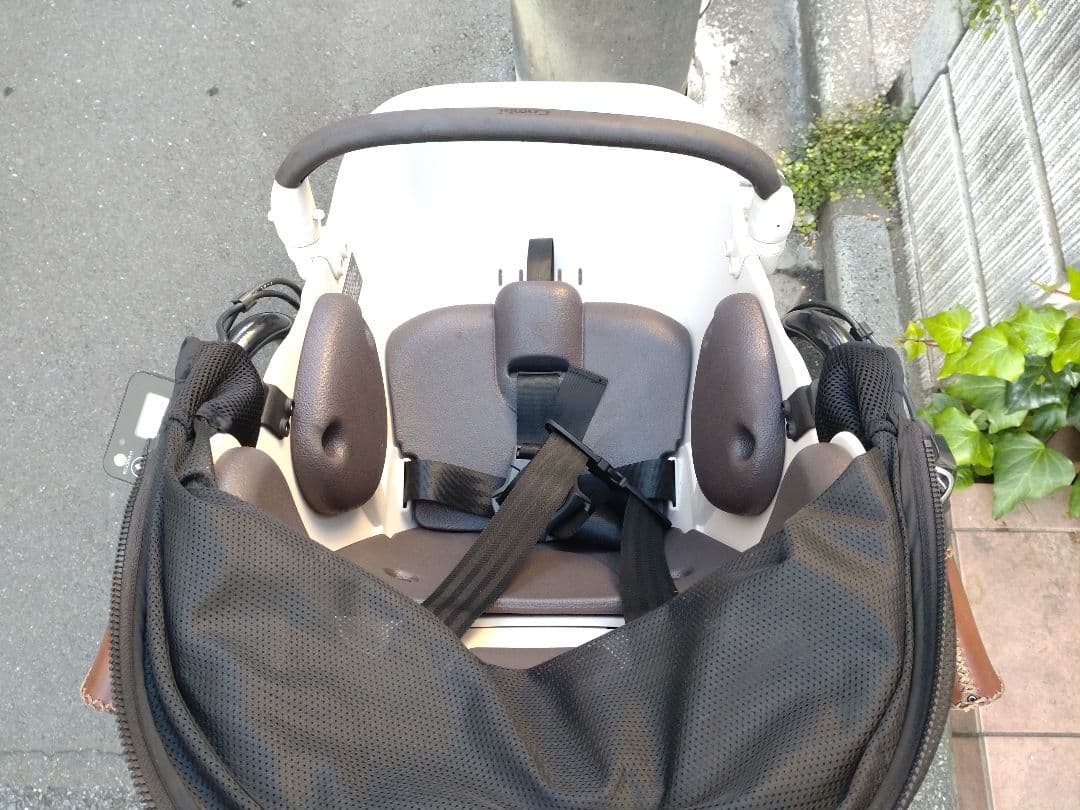【のあ】配送可【２０１９年製ギュット】電動アシスト自転車★３人乗子供乗