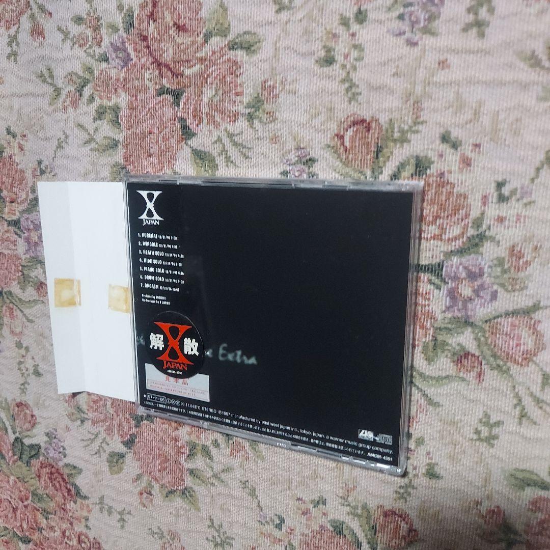 XJAPAN　非売品　サンプル盤CD 【２点セット】【ステッカー２枚】【チラシ】
