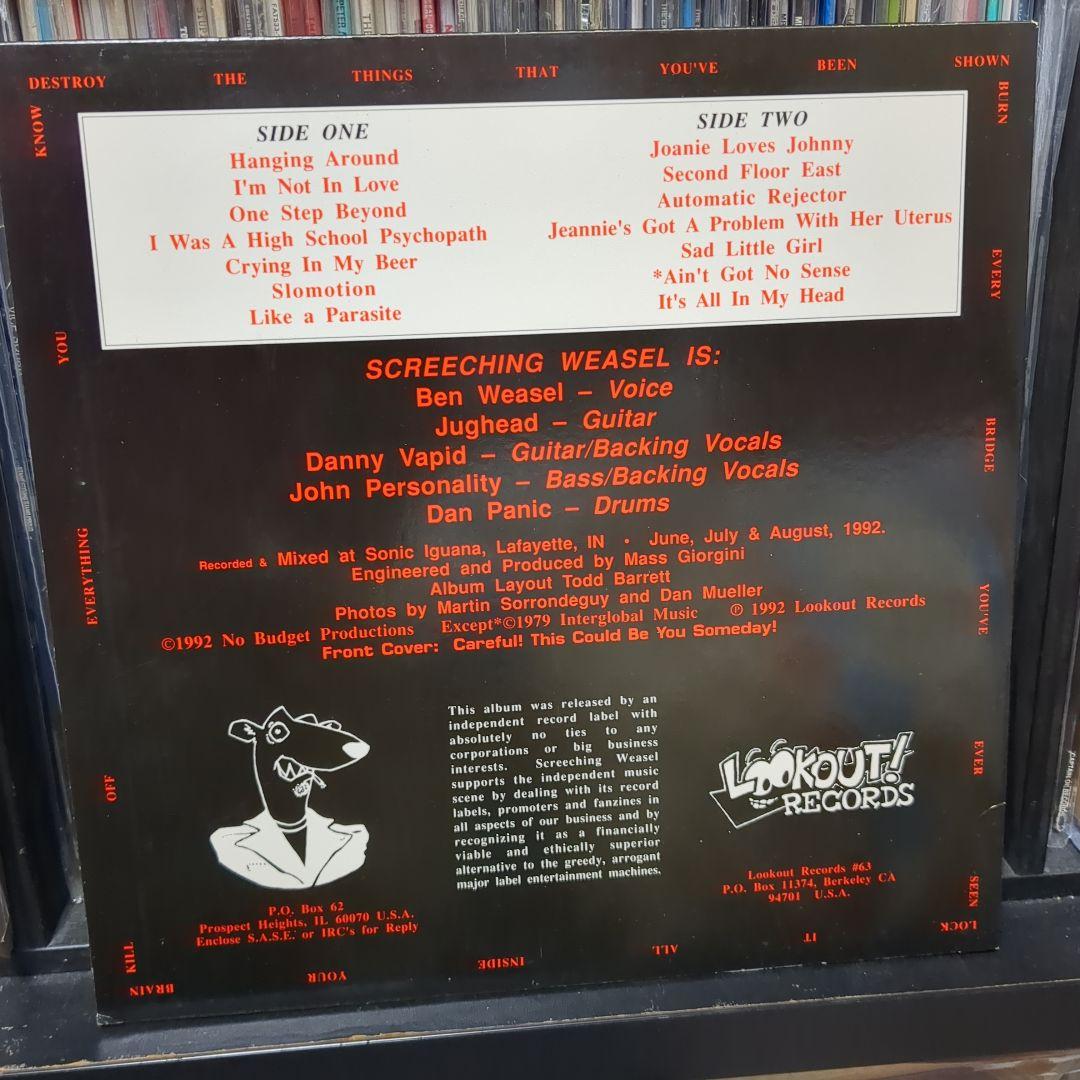 Screeching Weasel 「Wiggle 」レコード