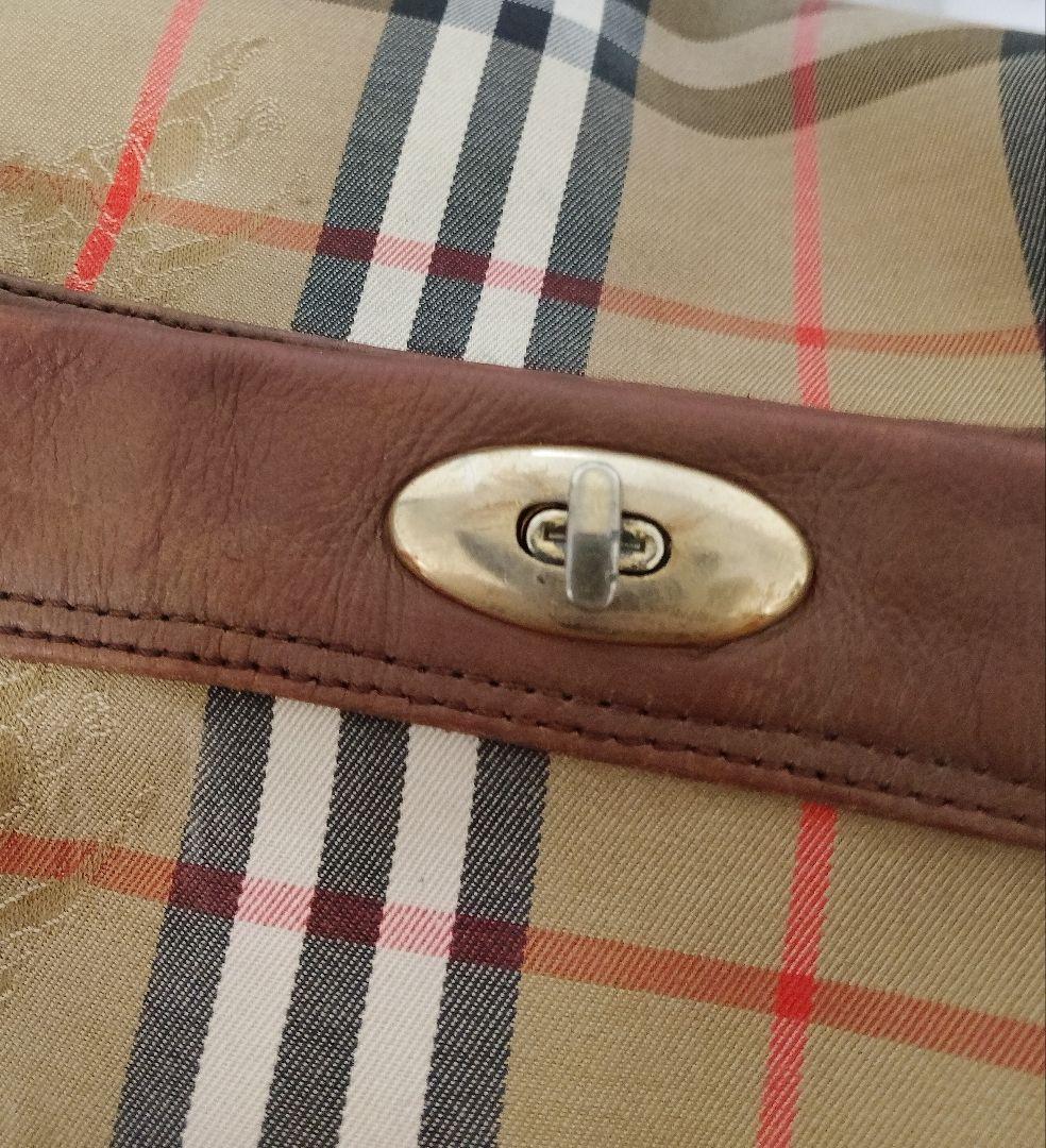 セール❢BURBERRY バーバリー ボストンバッグ ノバチェック 旅行バッグ