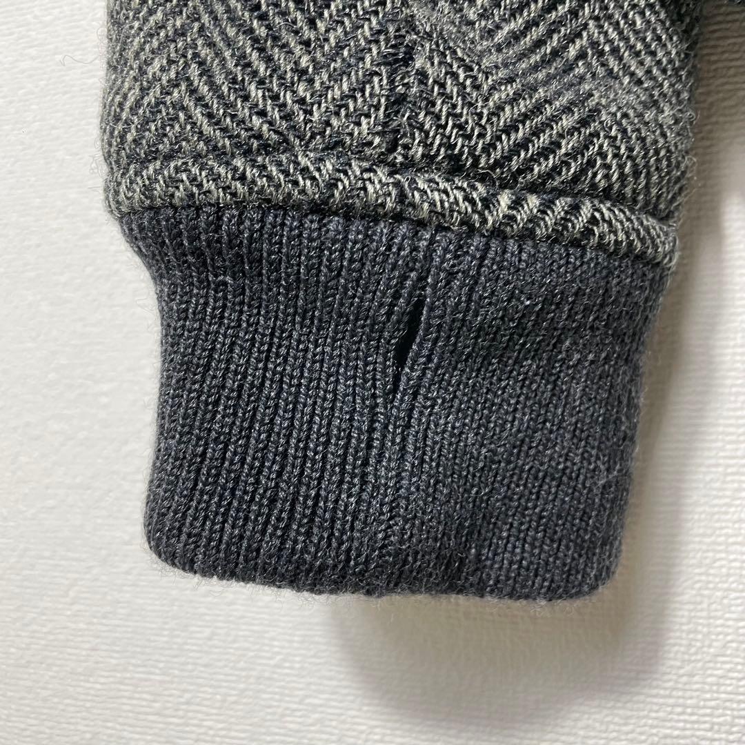希少コラボ A.P.C ハリスツイード ジップアップツイードブルゾン ジャケット