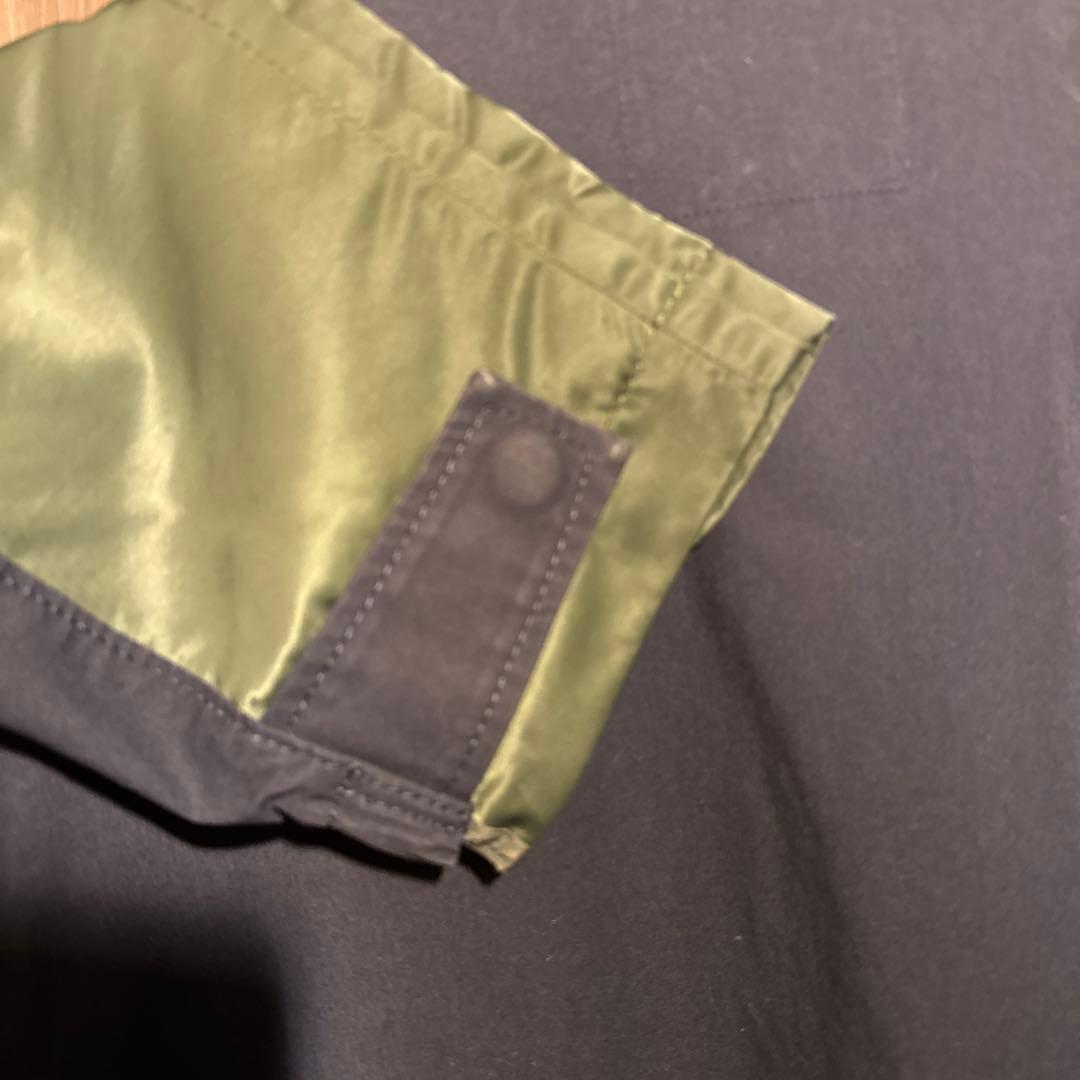 sacai コート size2 ネイビー 18-01863M