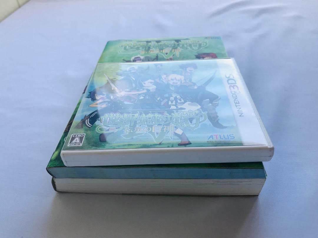 世界樹の迷宮 Ⅳ 4 伝承の巨神 3DS 導きブック 公式マスターガイド 攻略本