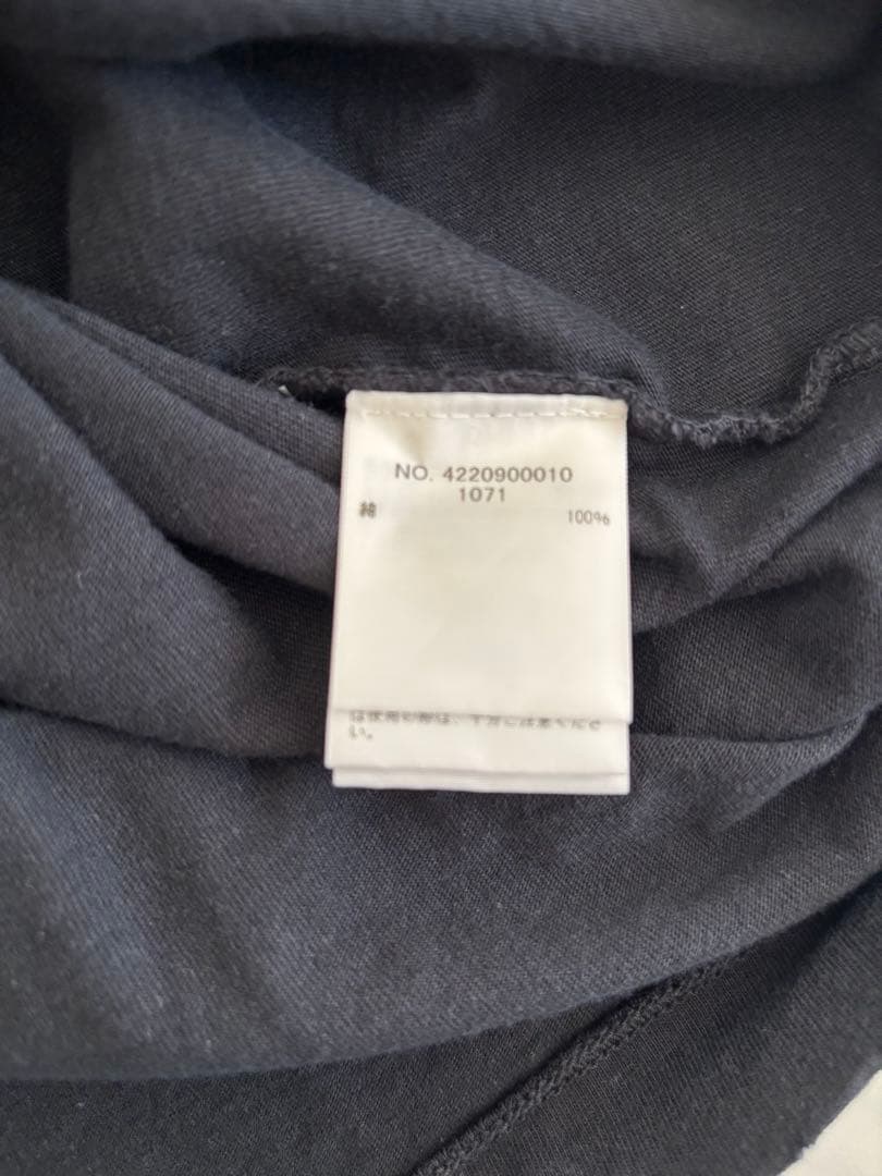 ロンハーマンダメージTシャツ　XL ブラック　OVY