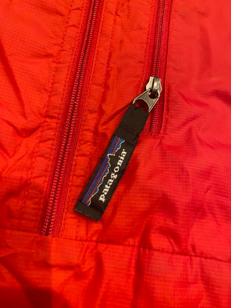 patagonia 赤 パフボールベスト L